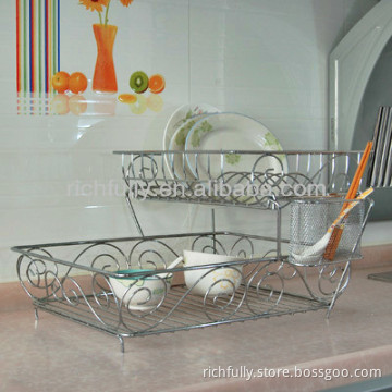 Household Kitchen Stainless Steel Dish Rack, Dish drying Rack